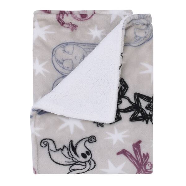 slide 2 of 4, Disney Nightmare Before Christmas Baby Blanket