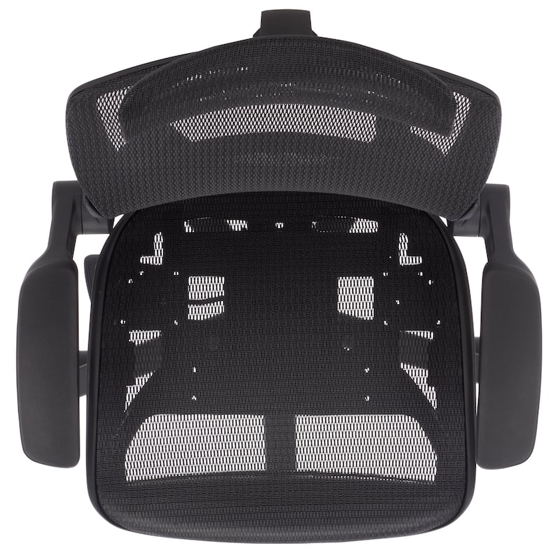 SEI Furniture Abby Adjustable Desk Chair - 26"W x 27"D x 49"H