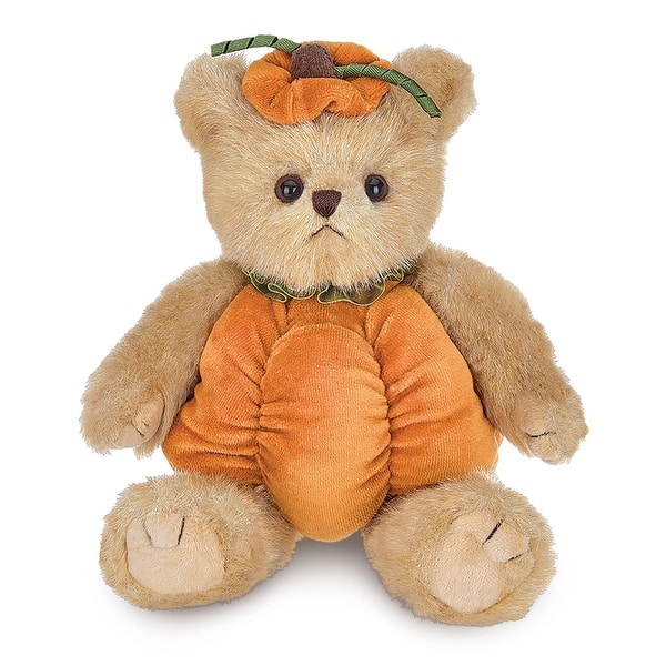 slide 2 of 6, Izzy A. Pumpkin Plush, 10 Inch Halloween Stuffed Animal Teddy Bear