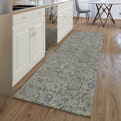 Premium Washable Super Soft Floral Mayfield Rug