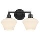 preview thumbnail 4 of 5, Quorum International 5221-2 Belinder 2 Light 16" Wide Vanity Light