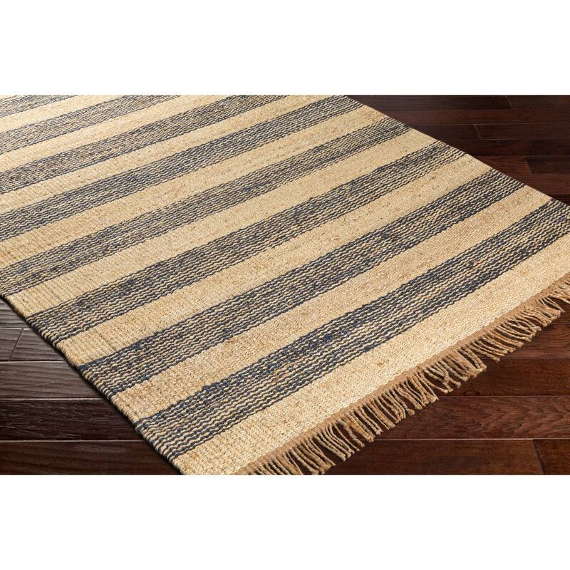 Hand Woven Surbiton Jute Area Rug (2' x 3')
