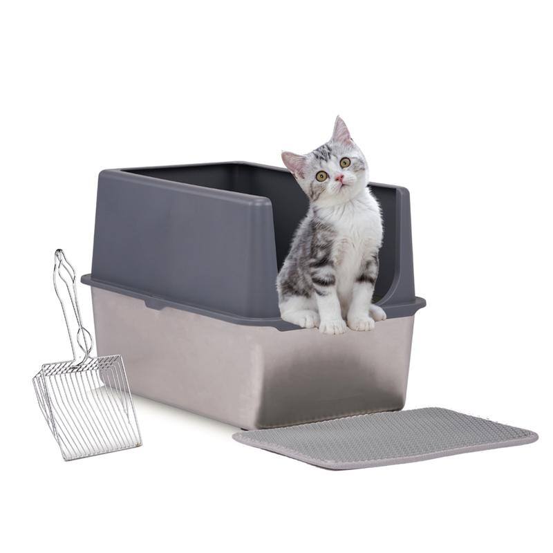 Stainless Steel Cat Litter Box