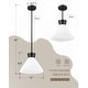 preview thumbnail 6 of 7, 11 Inch 1-Light Kitchen Island Pendant Light