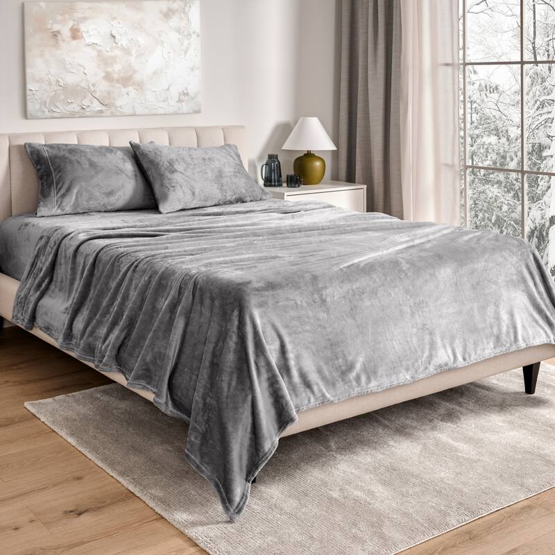 Bare Home Velvety Soft Microplush Sheet Set