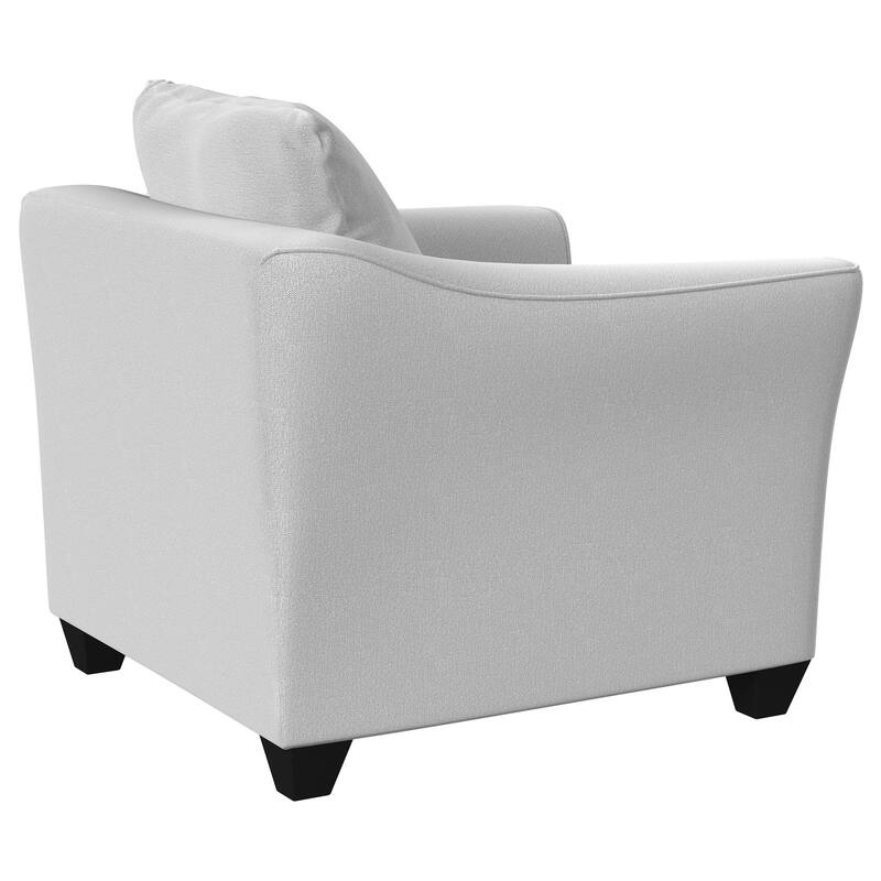 Salizar Upholstered Flared Arm Accent Chair - 39" x 37" x 39"