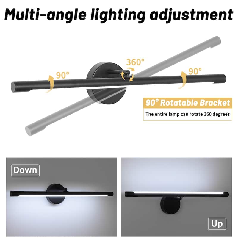 Dimmable Bathroom Vanity Light LED Bath Bar