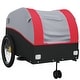 preview thumbnail 37 of 59, vidaXL Bike Trailer Kids Bicycle Cargo Wagon Buggy Carriage Cycle Trailer Iron