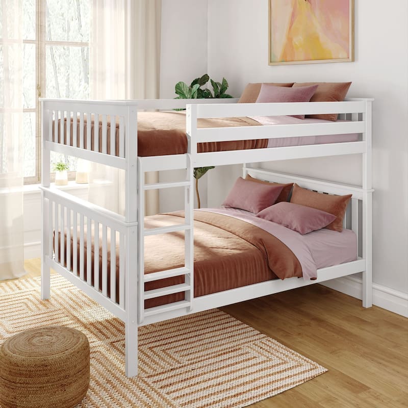 Max and Lily Classic Queen over Queen Bunk Bed