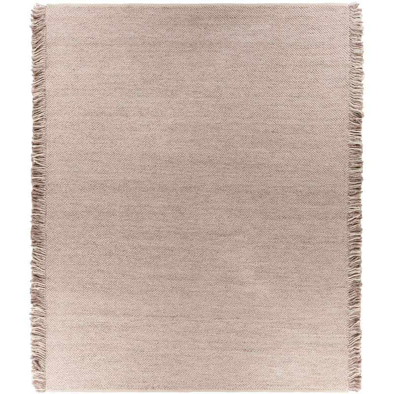 Surya Liam Outdoor Safe Modern Solid Fringe Area Rug
