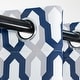 preview thumbnail 48 of 58, DriftAway Mason/Geo Thermal Insulated Blackout Grommet Window Curtain Panel
