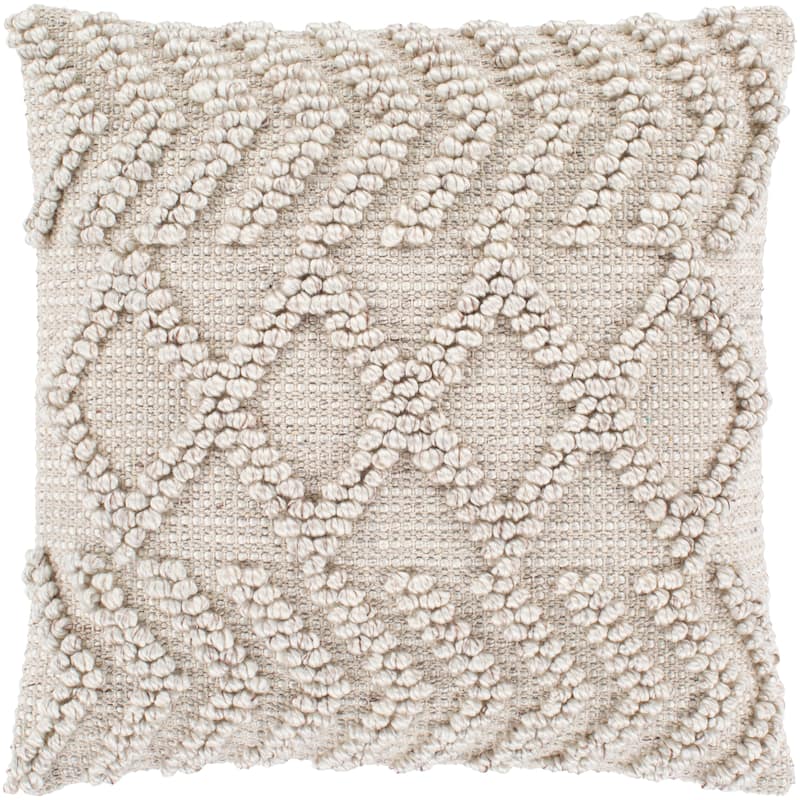 Livabliss Audra Bohemian Textured Throw Pillow