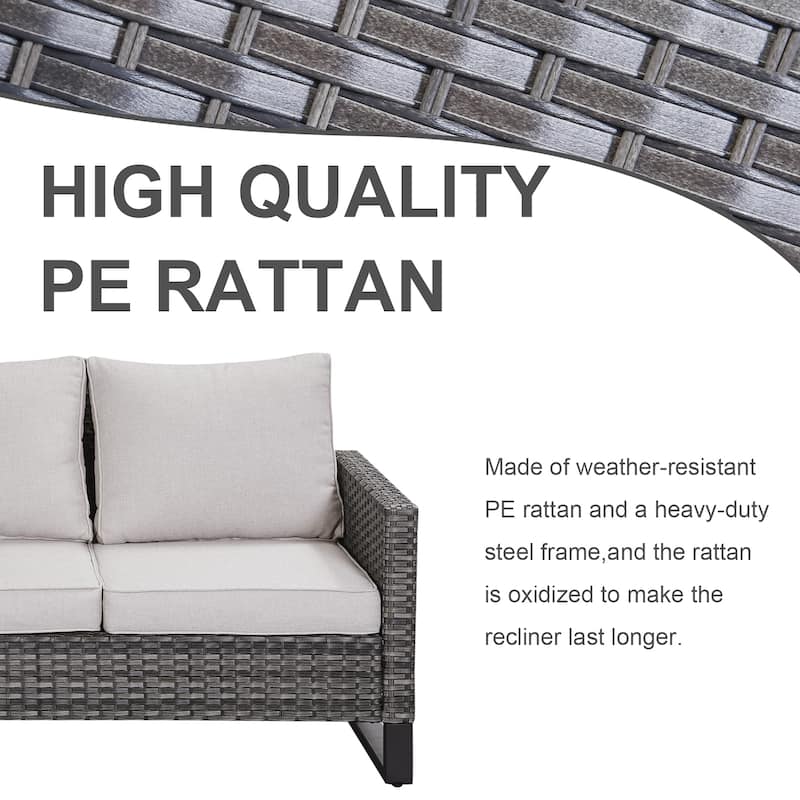 Outdoor Chairs with Sectional Sofa Table