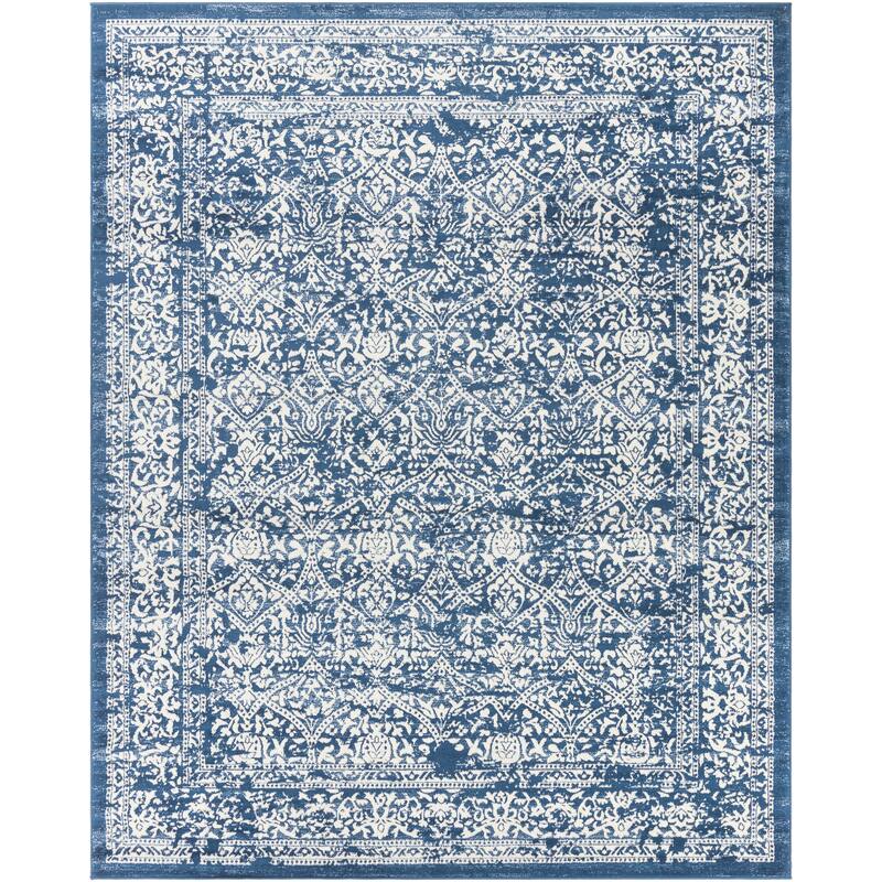 Livabliss Juventas Distressed Medallion Area Rug