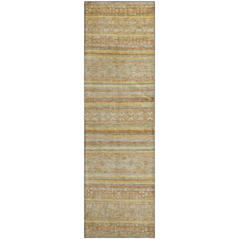 Premium Washable Super Soft Global Stripes Mayfield Rug