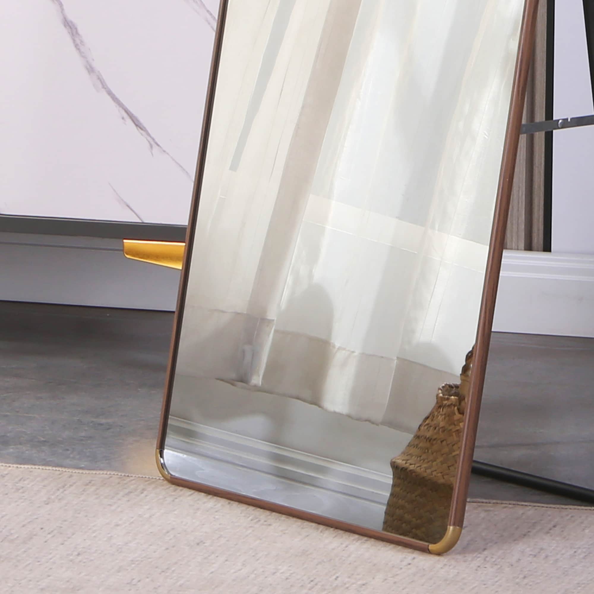 The 4Th Generation Floor Standing Full-Length Mirror. Wall Mirror