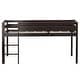 preview thumbnail 14 of 18, Gymax Twin Size Loft Bed Wooden Slats Support Loft Bed Frame w/ Ladder