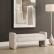 preview thumbnail 2 of 0, Uttermost Caliste Ivory Bench