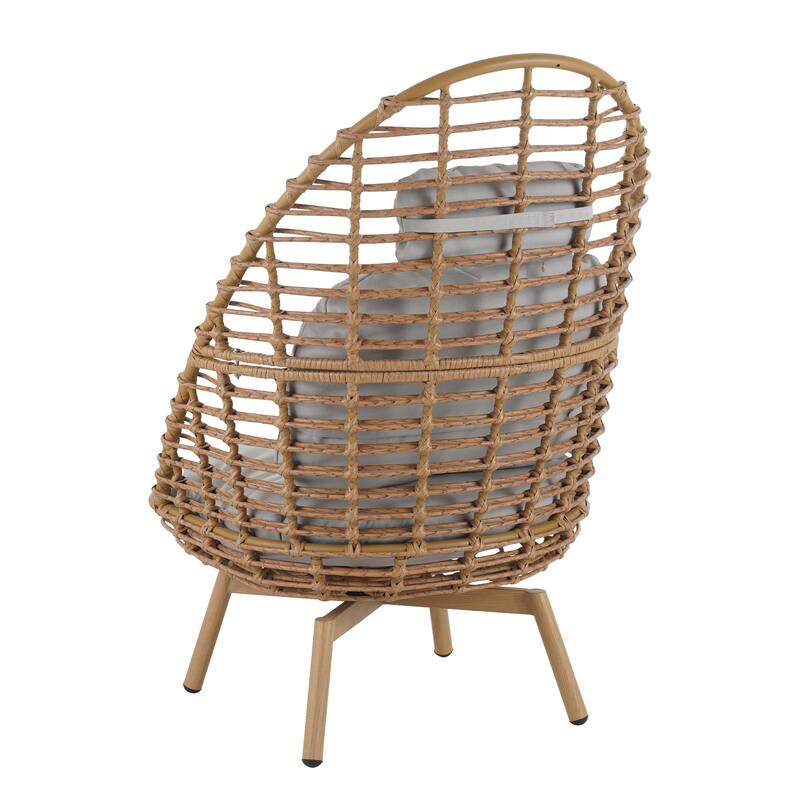Christopher Knight Home - Mendoza Outdoor PE Rattan Lounge Chair