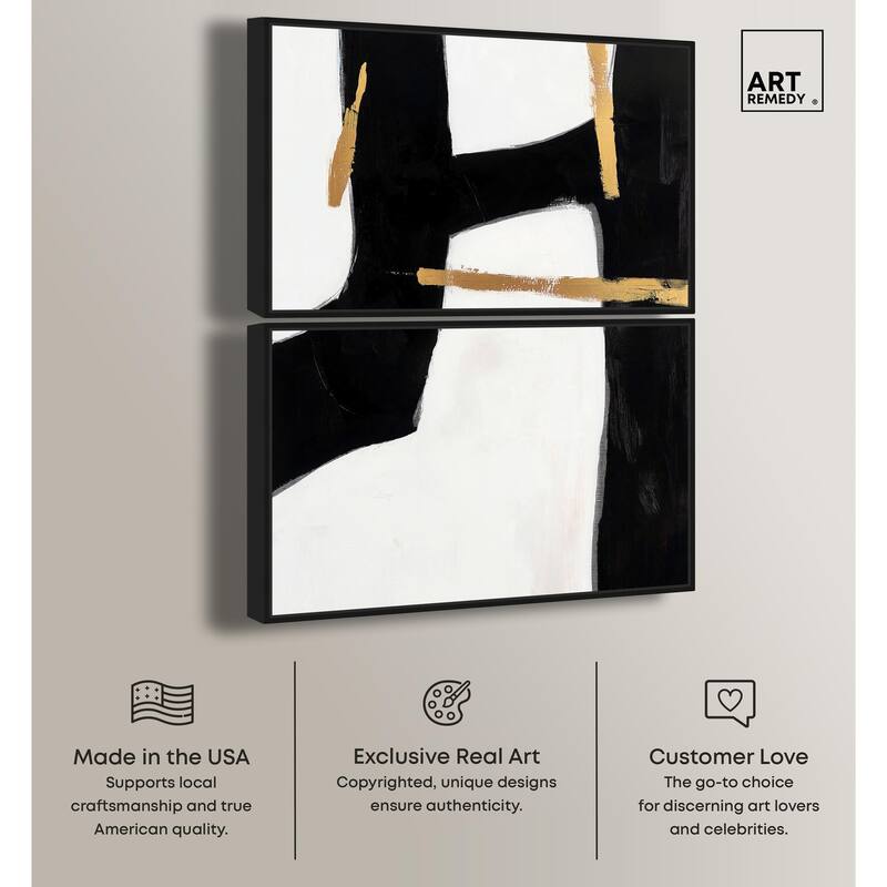 Urban Grid I Canvas Set of 2 by Art Remedy