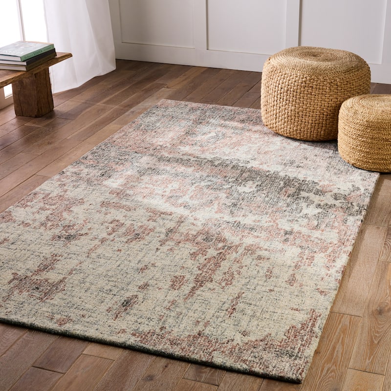 Heiges Handmade Abstract Area Rug