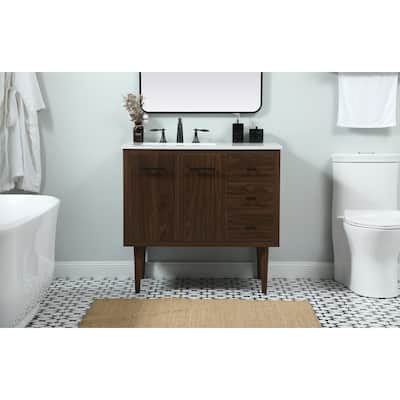 Fern 36 - 48 Inch Single Bathroom Vanity
