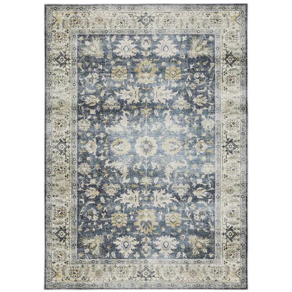 Vista Home Clarissa Washable Vintage Oriental Indoor Area Rug