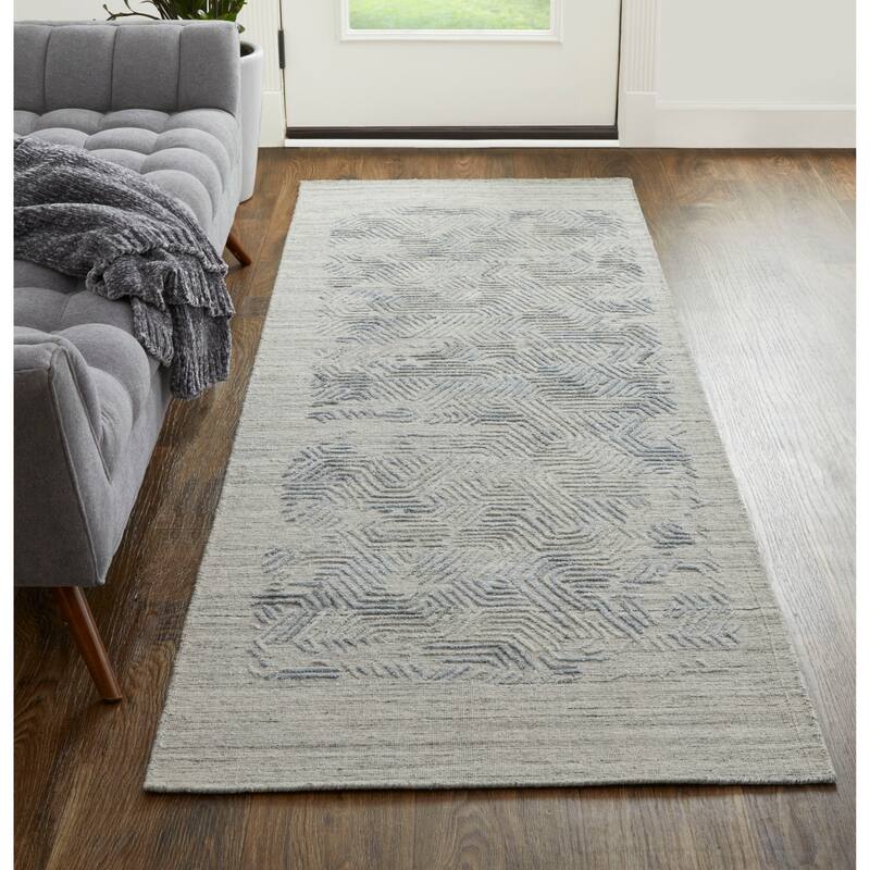 Grand Bazaar Huntley Hand Woven Abstract Modern Area Rug