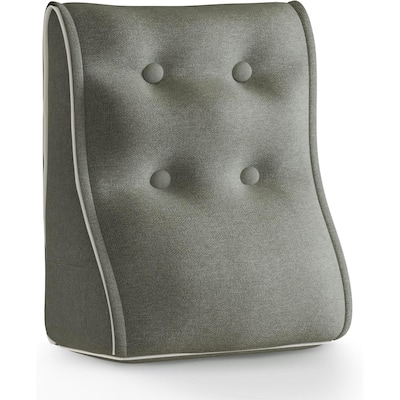 WOWMAX Sectional Headboard Pillow, Combinable Ergonomic Reading Pillow for Sitting in Bed, DIY Linen Cover Back Pillow