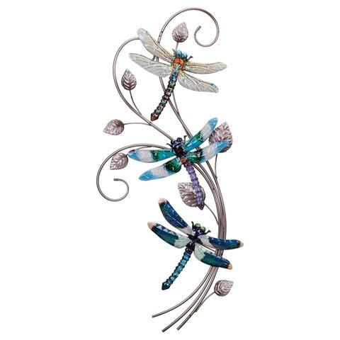 Luster Wall Decor - 3 Dragonflies