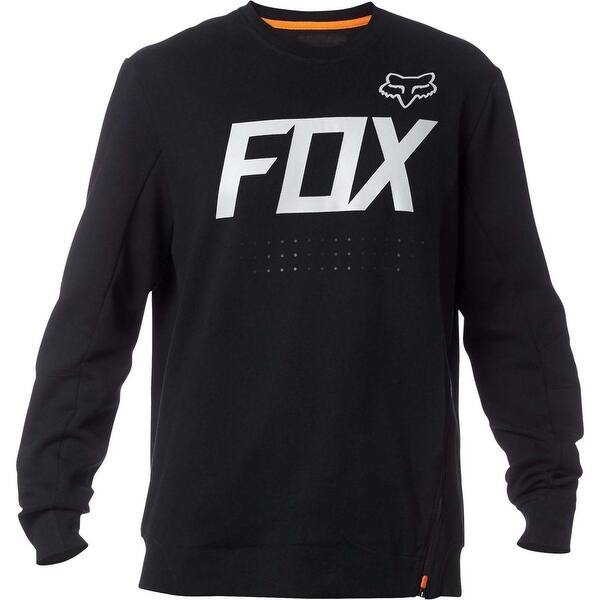 Shop Fox Racing Krank Tech Crew Fleece 18875 001 Black