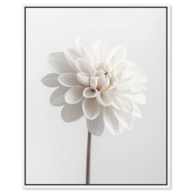 Pristine Blossom II Canvas by Art Remedy - 30" x 36" - White