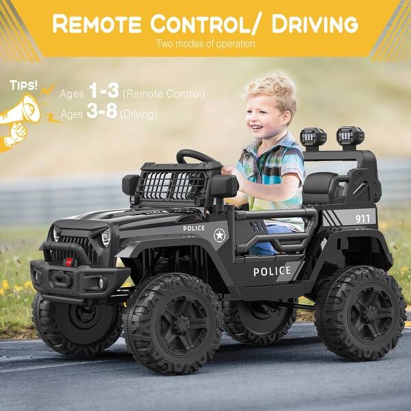 slide 2 of 8, 12V Electric Ride-On Truck