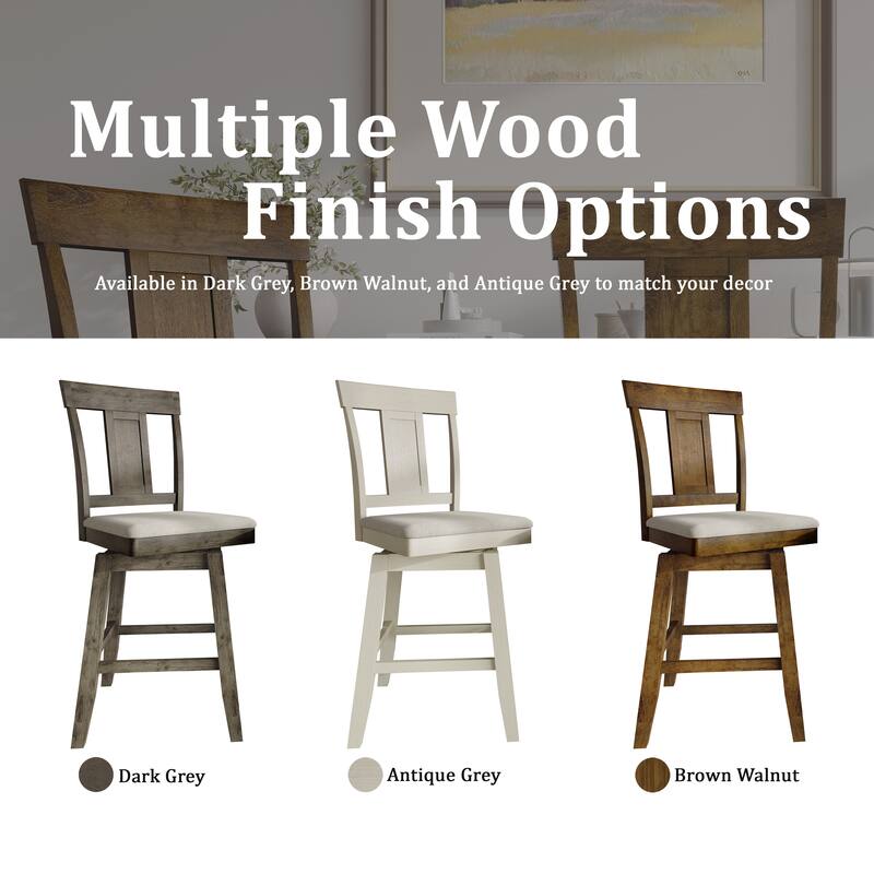 CraftPorch Luxury Swivel Counter Chair