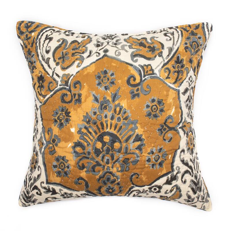 Sophia Sham, Ochre, Euro - Euro Sham - Ochre