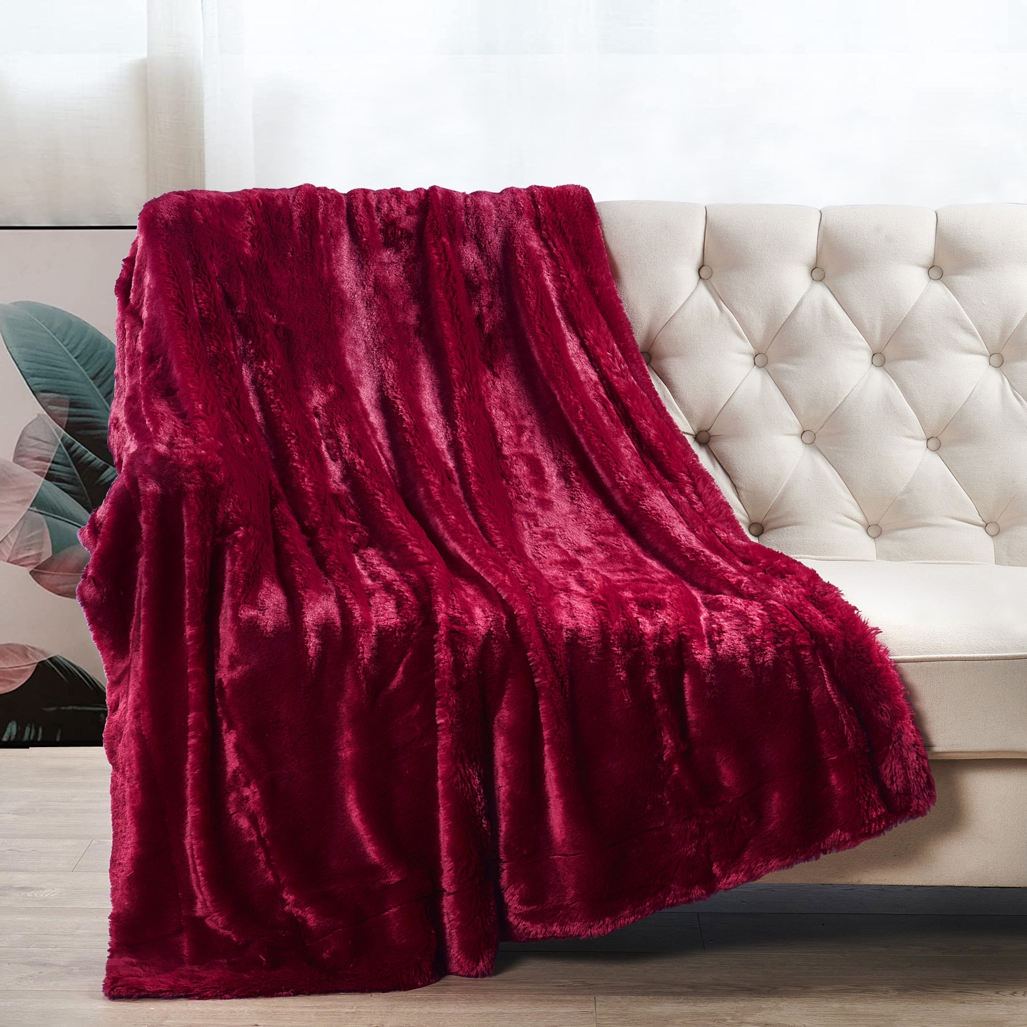 Belardo FauxFur Throw On Sale Bed Bath Beyond 19891290