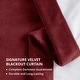 preview thumbnail 26 of 129, Exclusive Fabrics Signature Blackout Velvet Curtain (1 Panel)