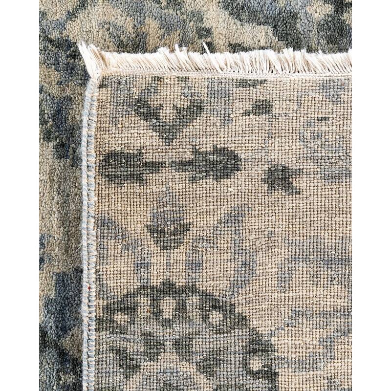 Ikat One-of-a-Kind Hand-Knotted Area Rug, Beige - 8' 3" x 10' 0"