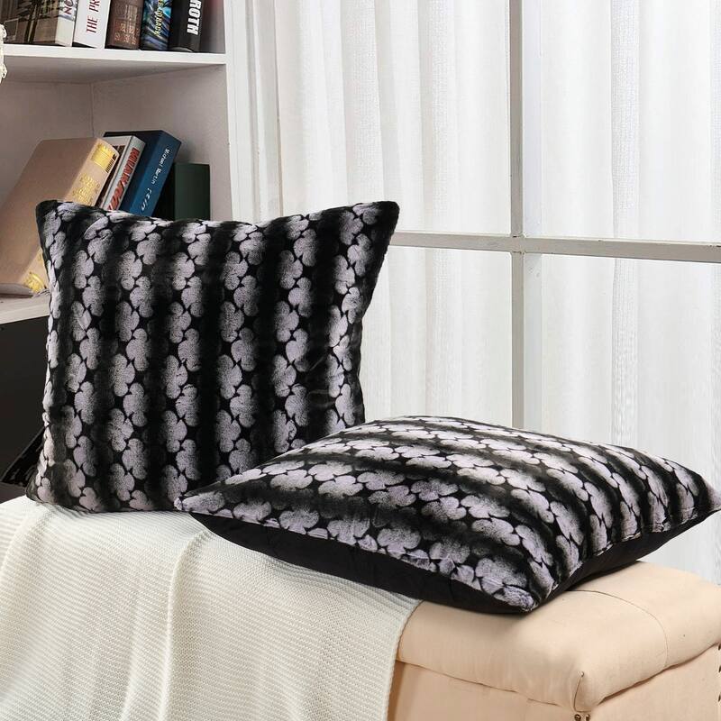 Serenta Ballys FauxFur 2 Piece Pillow Shell Set