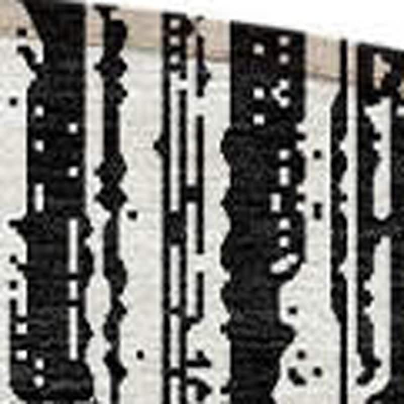 HomeRoots Striped Transitional Rectangle Outdoor Rug