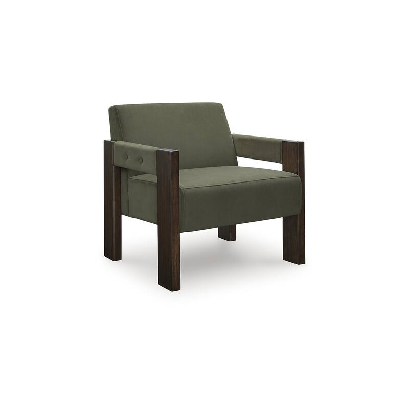 Signature Design by Ashley Adlanlock Green Accent Chair - 33" W x 31.25" D x 33" H