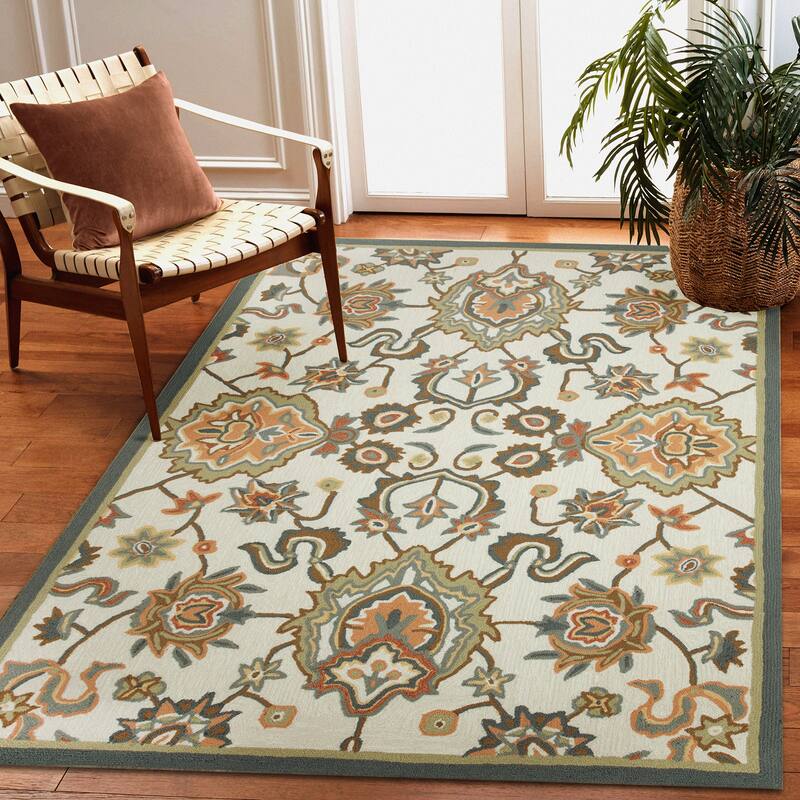Liora Manne Capri Petra Indoor/Outdoor Area Rug Ivory