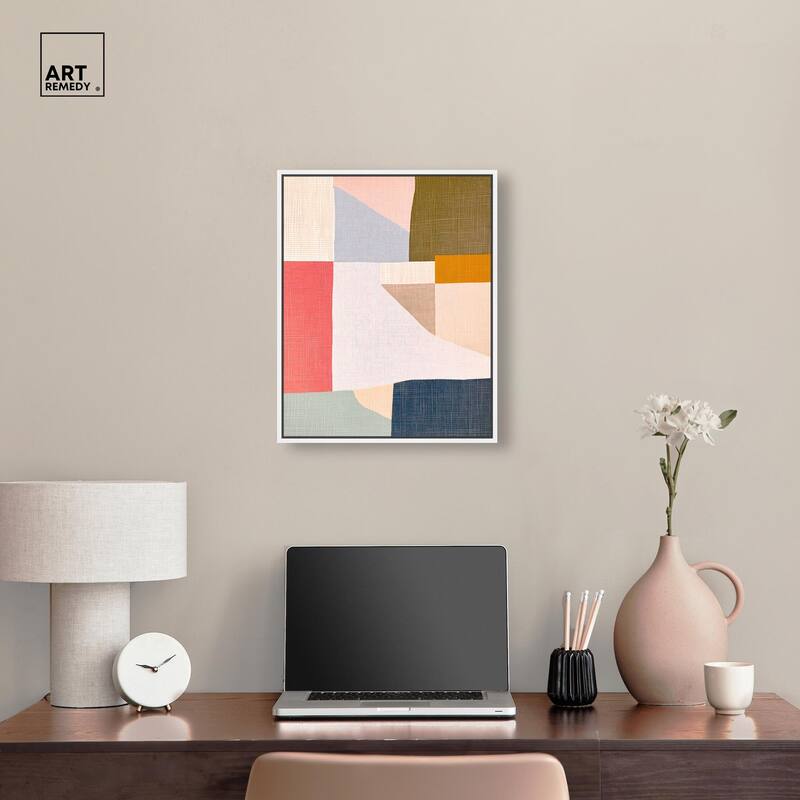 Planar Patchwork II Canvas by Art Remedy