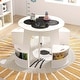 preview thumbnail 5 of 8, Costway 5 PCS Kids Table and Chair Set with Writable Blackboard - See Details