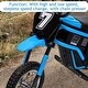 preview thumbnail 5 of 3, 24V Electric Dirt Bike, 350W, Top Speed ​​14.29 MPH, 2 Speed ​​Modes, Max Weight 135 lbs, Blue