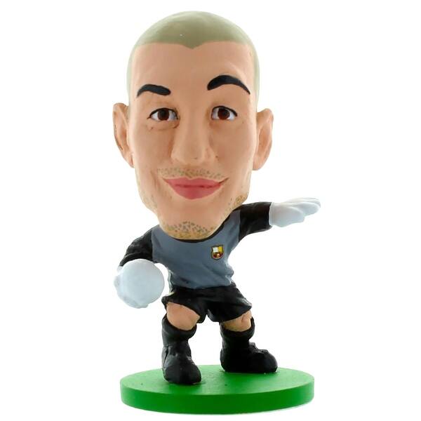 Shop Fc Barcelona Soccerstarz Barca Toon Valdes Figure Multicolored 2in Overstock 32305291