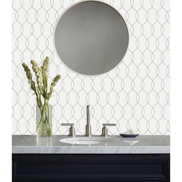 Shop Emser Tile W94myth1314mo Myth 12 7 16 X 12 9 16 Wave Backsplash Mosaic Tile Matte Ceramic Visual Overstock 28167379