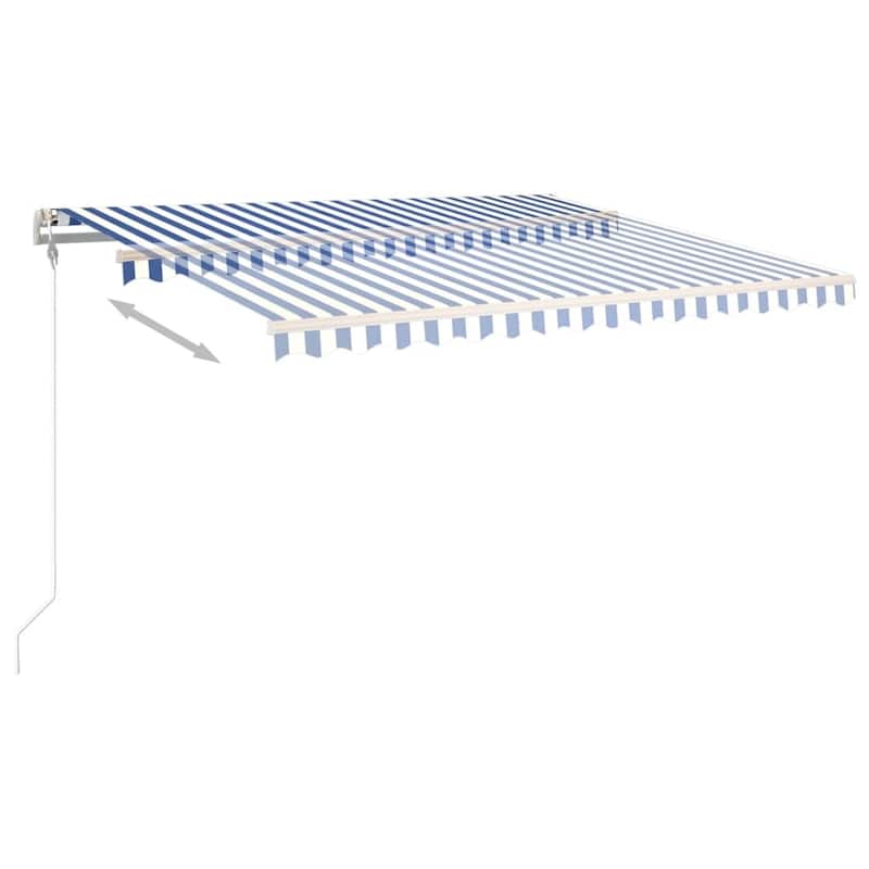 vidaXL Electric Awning Retractable Canopy Sunshade Shelter for Garden Porch