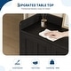 preview thumbnail 4 of 5, Garvee Shoe Cabinet, Large Shoe Cabinet with 3 Doors & Adjustable Shelves, Anti-tip Design, Farmhouse Shoe Organizer