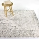 preview thumbnail 1 of 3, Hilaeira Distressed Traditional Area Rug 5'3" x 7' - Grey